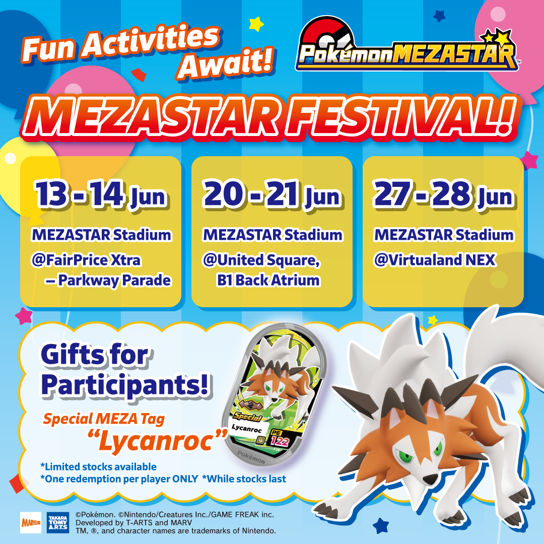 MEZASTAR FESTIVAL at All Three MEZASTAR Stadiums! (June 13-14, 20-21, and 27-28)
