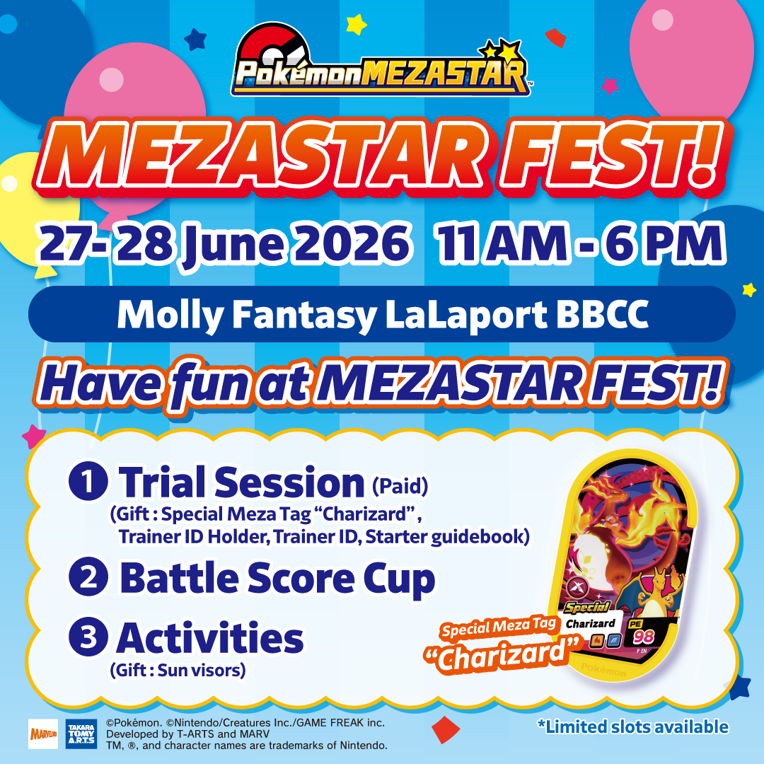 MEZASTAR FEST at LaLaport BBCC Mezastar Stadium! (June 27th-28th)