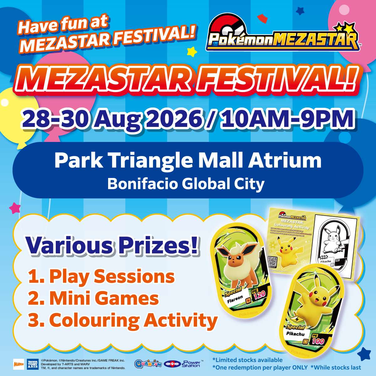 You're invited to the first MEZASTAR Festival in the Philippines! (28 - 30 August)
