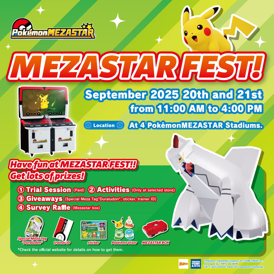 MEZASTAR FEST at All Four MEZASTAR Stadiums! (September 20th-21st)