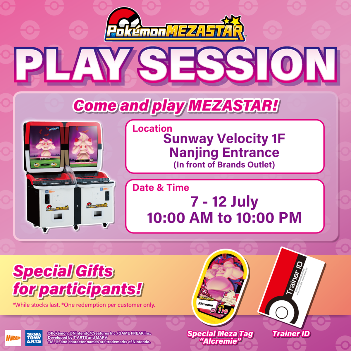 Experience Pokémon MEZASTAR! Join the Play Sessions in Malaysia! (Galaxy Version 2)
