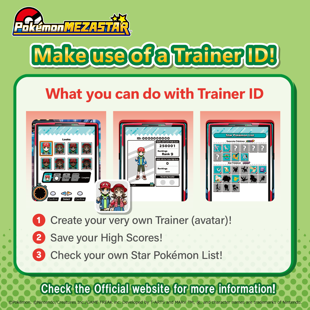 Create your own Trainer ID now!