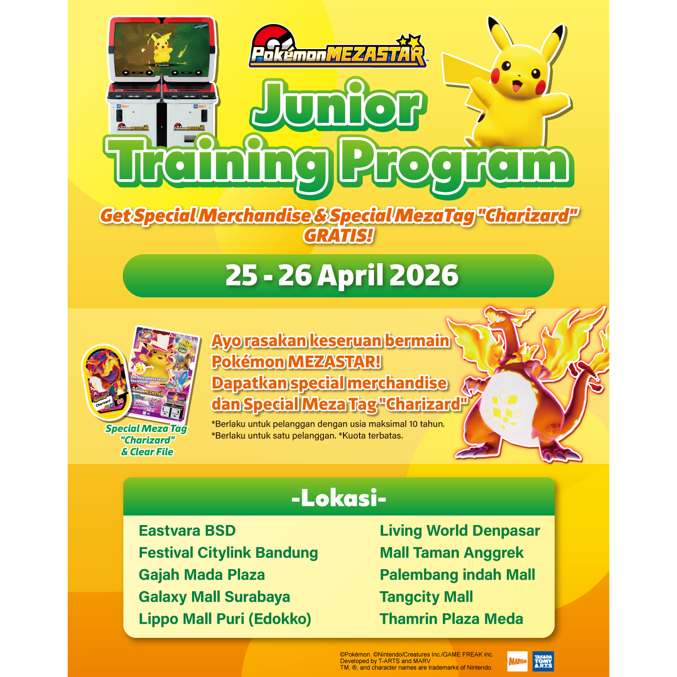 JUNIOR TRAINING PROGRAM! (April 25-26th, 2026)